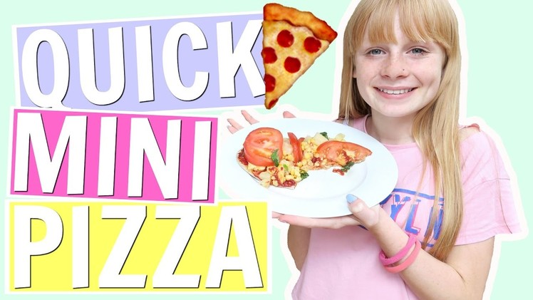 QUICK MINI PIZZA DIY RECIPE ❤ Mia's Life ❤