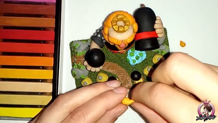 Royal Giant Arena | Clash Royale | Polymer Clay Tutorial  #2