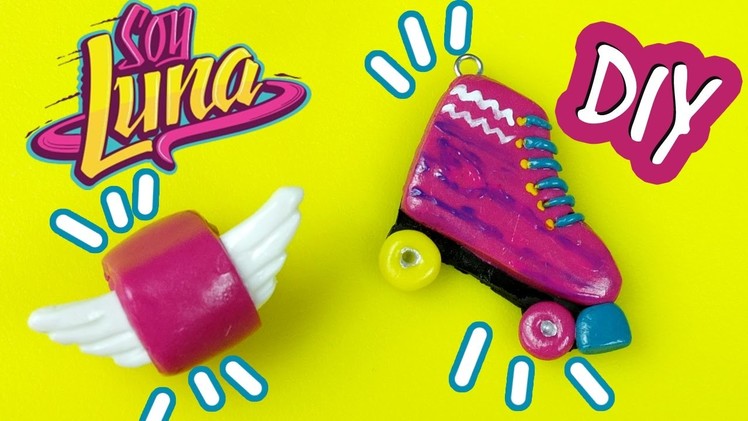 SOY LUNA Polymer clay tutorial. How to make SOY LUNA CHARMS