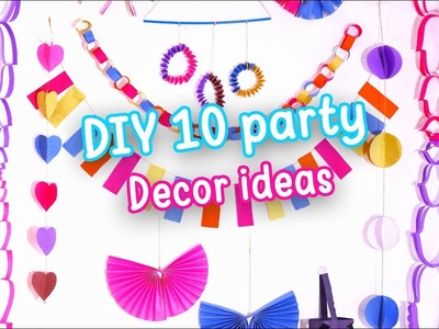 10 AMAZING DIY Easy Party Decorations Ideas | Cute Decor | birthday party ideas | Artkala 289