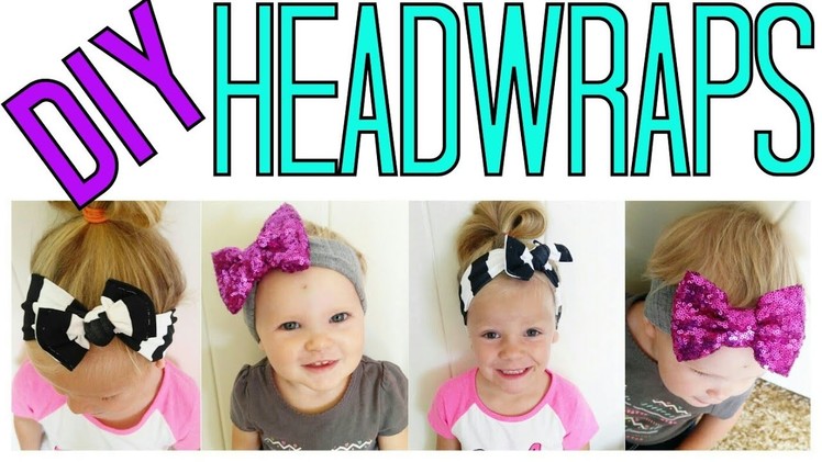 BABY HEADWRAP TUTORIAL | DIY HEADWRAPS | DIY BABY TURBAN