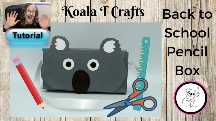 Back to School HOP. DIY Pencil case. Cereal box upcycle TUTORIAL Collab with Prizes!