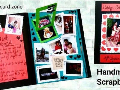 Birthday scrapbook for husband | Birthday scrapbook for boyfriend | Diy scrapbook |