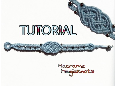 Celtic Macrame Bracelet DIY ♥ Macrame Magic Knots ♥