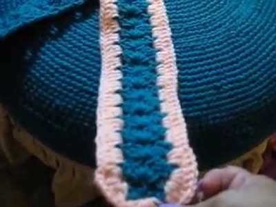 Crochet Arm & Footstool Covers!