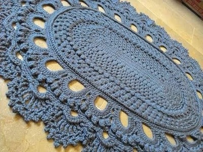 Crochet Giant Rug by Mishi Arts