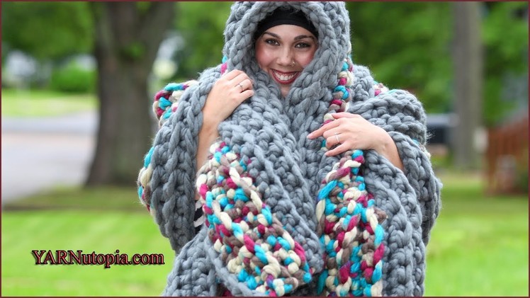Crochet Tutorial: The Cozy Colossal Blanket