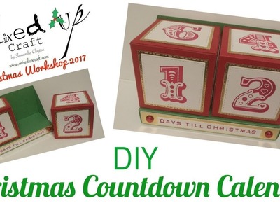 DIY Christmas Countdown Calendar | Video Tutuorial