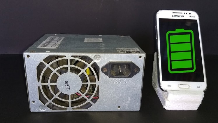 DIY Computer Power Supply To Mobile Phone Charger