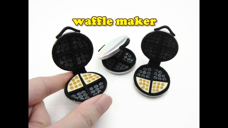 DIY Doll Accessories Mini Waffle Maker - Easy