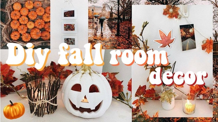 DIY Fall.Autumn Room Decor (Cheap & Easy) | Rebecca Ellie