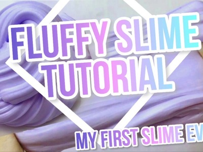 DIY FLUFFY SLIME TUTORIAL - slime.bun