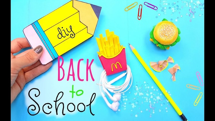 DIY FUN SCHOOL SUPPLIES for Back To School 2017! | Easy & Cute