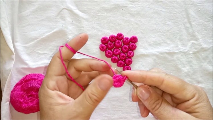 DIY How to crochet a grape step by step tutorial