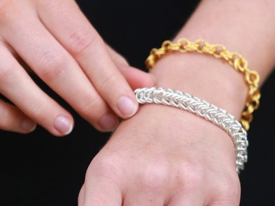 DIY How to Jewellery- Chainmaille Bracelet Tutorial