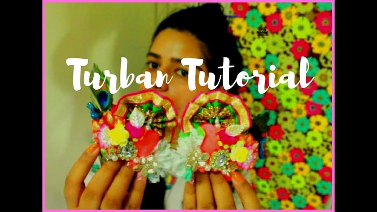 DIY | How to make Turban for Krishna | Easy Turban Tutorial # 2017 for Gaur-Nitai or KRISHNA