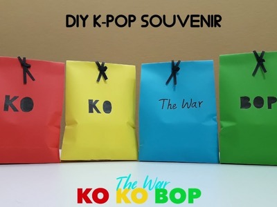 DIY K-Pop Souvenir [EXO Kokobop] | Dongne Chingu | #exoLocked