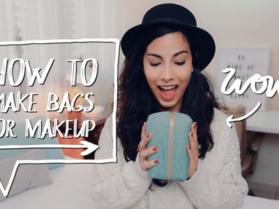 DIY MAKEUP BAG + DIY PENCIL CASE ✨How to make DIY Bags  | Easy Sewing Projects for Back to School