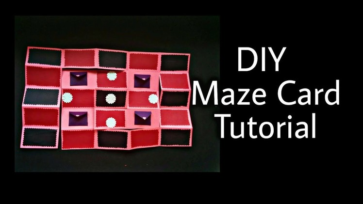 DIY Maze Card Tutorial | Handmade Card Idea