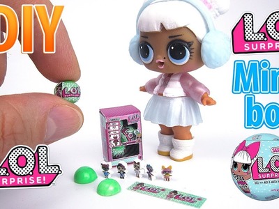 DIY Miniature LOL Surprise Dolls series 2 Box | DollHouse