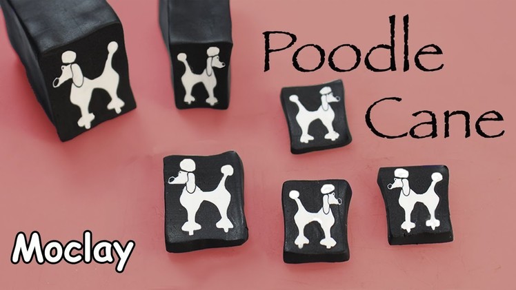 DIY Poodle cane - Polymer clay tutorial