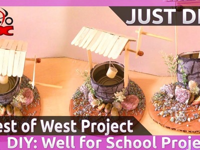 DIY School Project - How To Make a Well for School Project