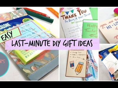 DIY Teacher's Day Gift Ideas