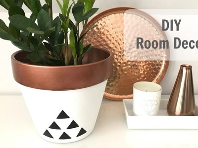 DIY Terracotta Pot | Room Decor | From Drab to Fab