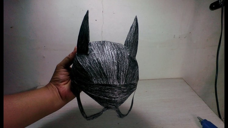 DIY TUTORIAL -  HOW TO MAKE THE MASK BATGIRL from PAPER