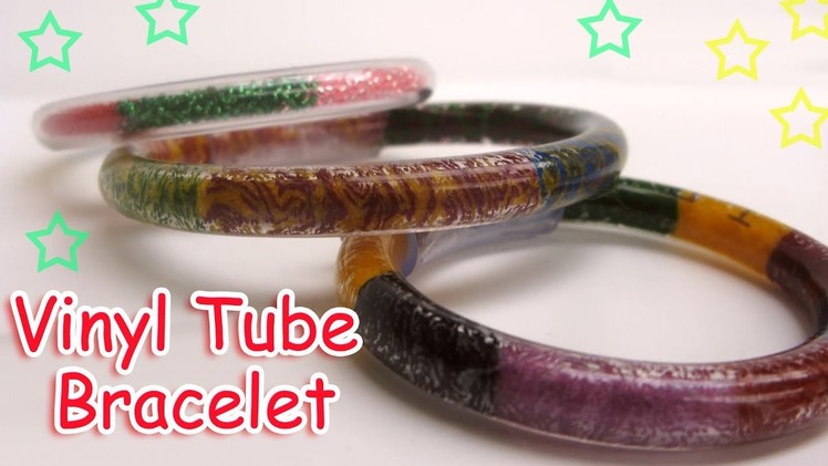 DIY Vinyl Tube Bracelet  - Ana | DIY Crafts