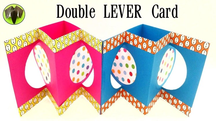 Double Lever Card - DIY ❤️ How to make ❤️ Tutorial ❤️ Scrapbook ❤️ Paper Folds - 796