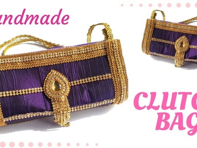 Easy DIY clutch bag tutorial - Beautiful Handmade paper purse for parties - MayaKalista !