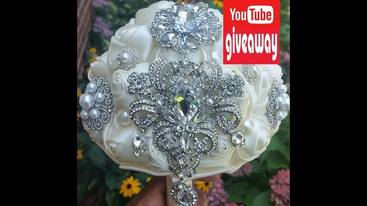 Giveaway l Brooch Bouquet l DIY Bouquet Kit Giveaway l How to Decorate Tutorial