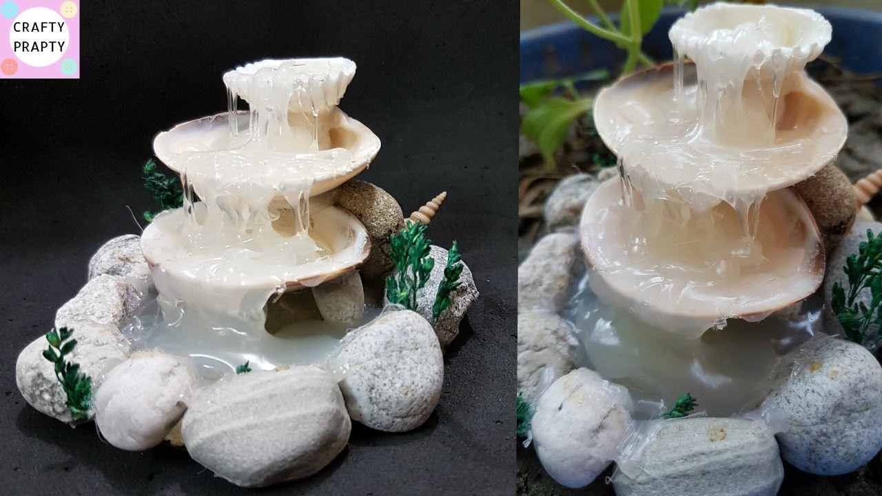 Hot Glue Waterfall Tutorial Diy How To Make Hot Glue Waterfall Tutorial Diy How To Make Seashell Craft