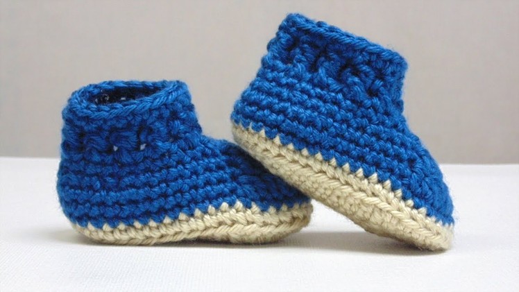 How to Crochet Baby Boots