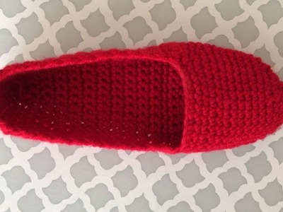 How To Crochet Slippers, Lilu's Handmade Corner Video # 169