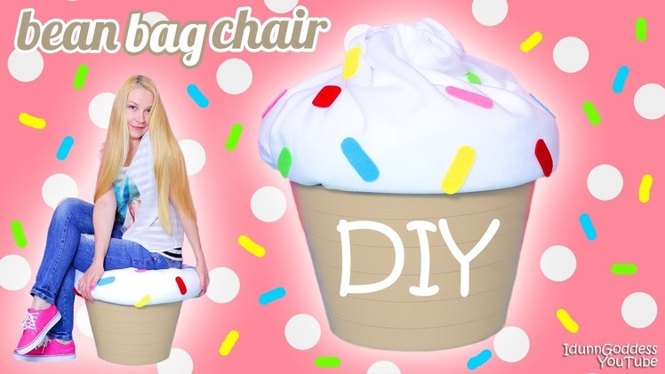 How To Make A Giant Cupcake Bean Bag Chair – DIY Cupcake Beanbag (easy tutorial)