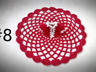 How to make very beautiful crochet dress of Ladoo Gopal. Kanha Ji #8