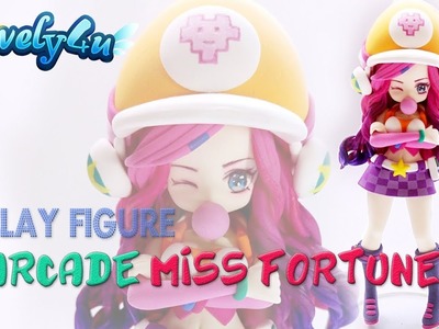 Lovely4u | VO27 | Miss Fortune from LoL | DIY| Clay Figure Tutorial