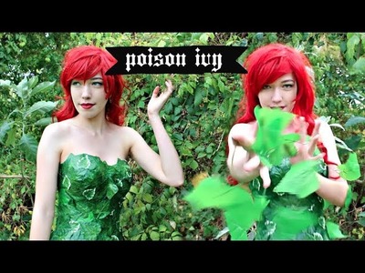 No Sew! DIY Poison Ivy Costume. Cosplay Tutorial | Natasha Rose