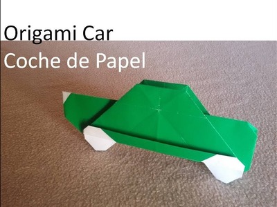 #Origami Car DIY Tutorial - Coche de Papel