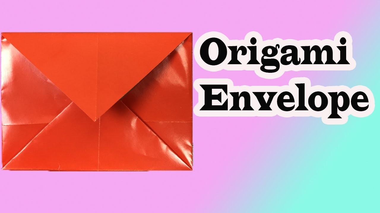 Origami Envelope Square Easy