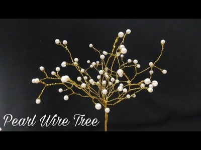 Pearl Wire Tree (DIY)