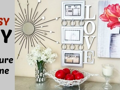 Quick and Easy Cheap Diy Wall Art Picture Frame.