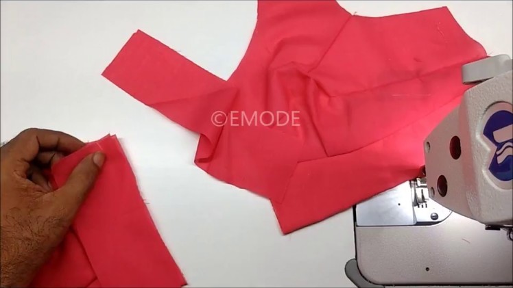 Saree Blouse cutting and stitching  malayalam DIY tutorial for beginners belt blouse stitching 2