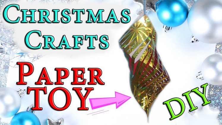 SUPER Easy Christmas Crafts| Kirigami Ornament Decoration. DIY Tutorial For Children