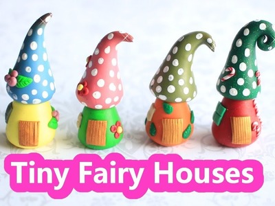 Tiny Fairy Houses (Spring, Summer, Autumn, Winter) DIY Tutorial