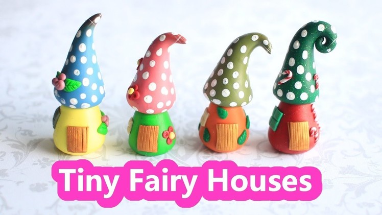 Tiny Fairy Houses (Spring, Summer, Autumn, Winter) DIY Tutorial