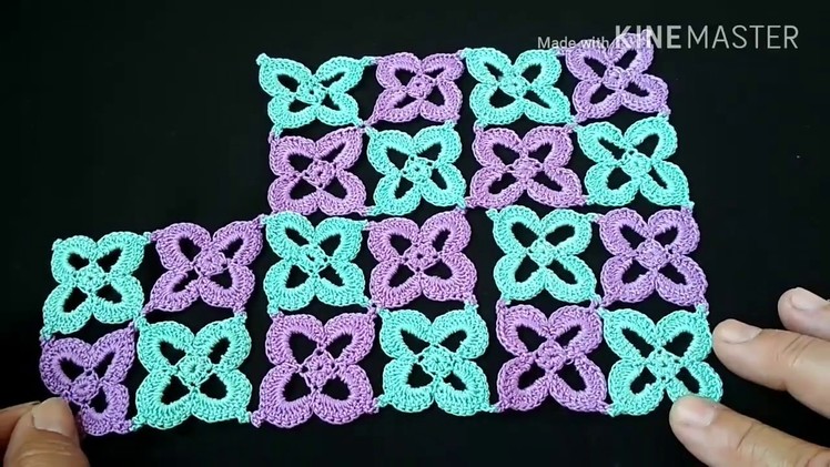 122-Crochet design#Lesson-12, crochet runner (Hindi.Urdu)