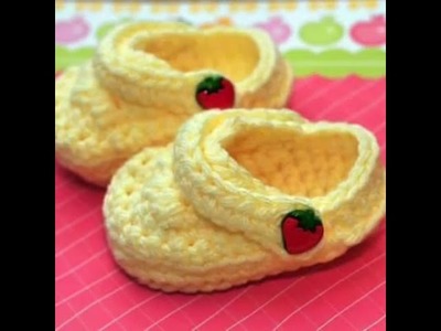 Baby crochet shoes-Botosei crosetati
